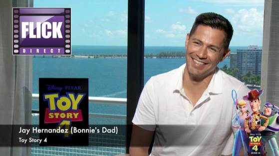 EXCLUSIVE: Jay Hernandez Talk's Toy Story 4