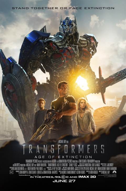 Transformers: Age of Extinction movie poster