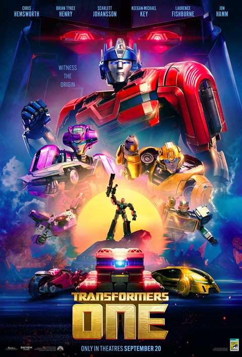 Transformers One movie poster