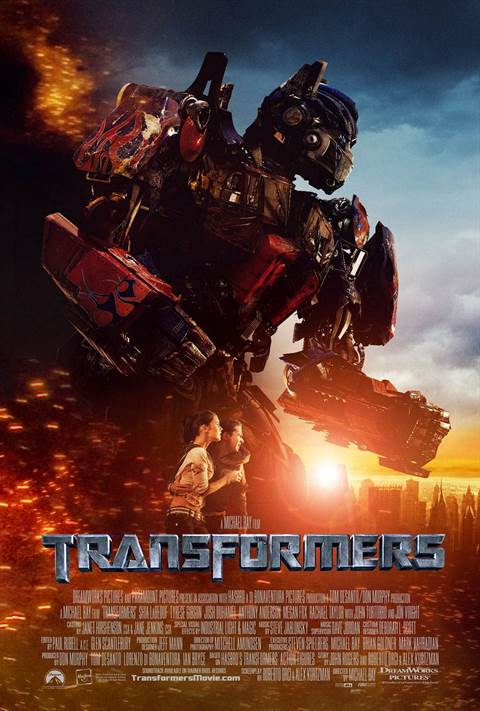 Transformers movie poster