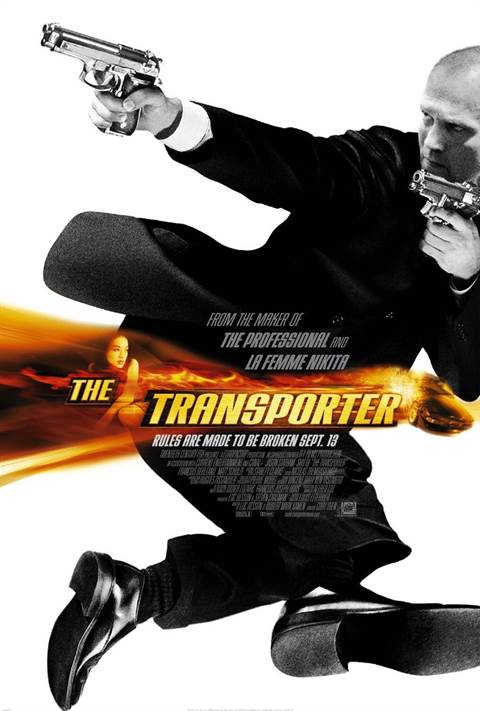 The Transporter movie poster