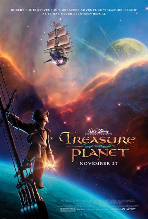 Treasure Planet movie poster