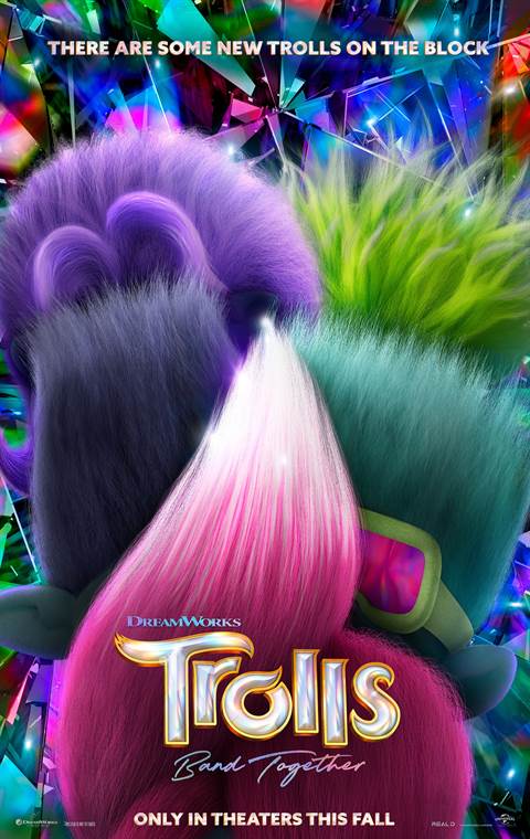 Trolls Band Together movie poster