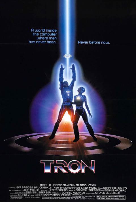 Tron movie poster