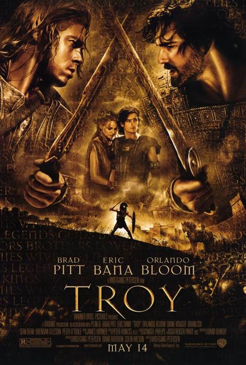 Troy movie poster