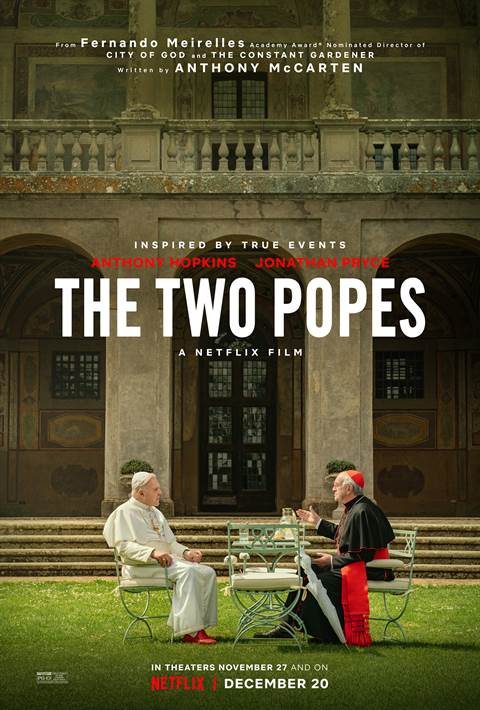 The Two Popes movie poster