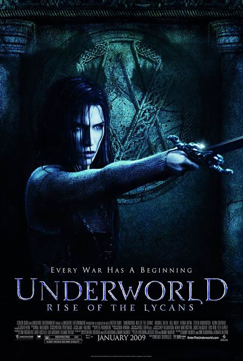 Underworld: Rise of the Lycans movie poster