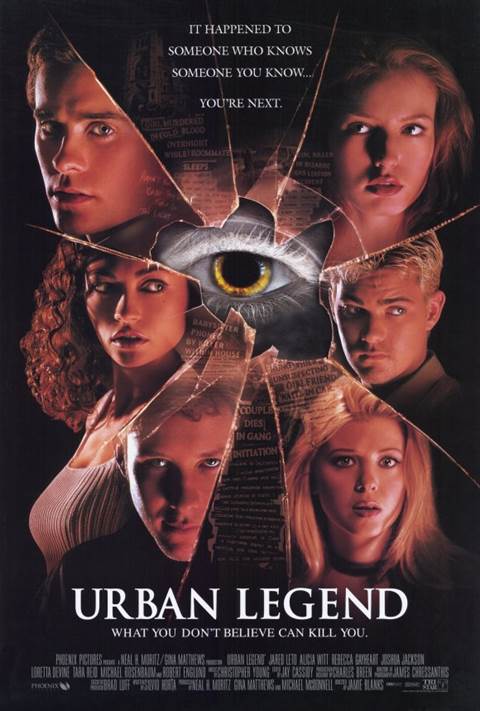 Urban Legend movie poster