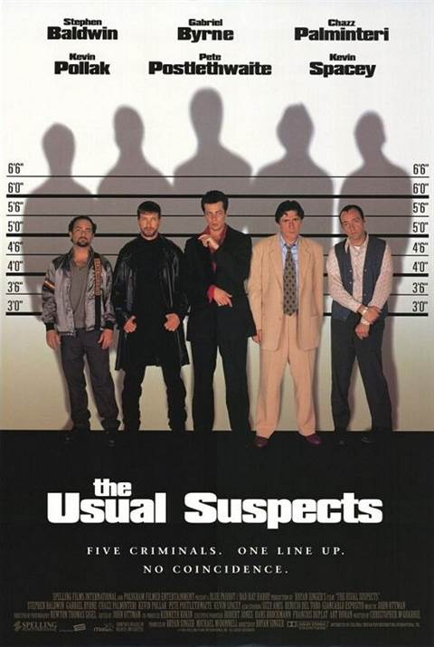 The Usual Suspects movie poster