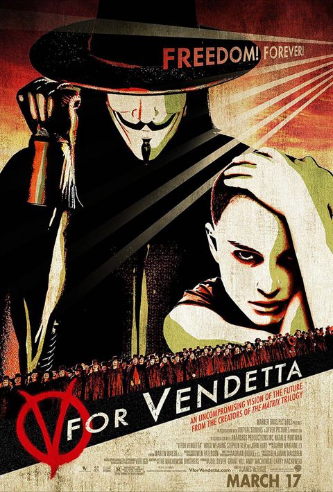 V For Vendetta movie poster