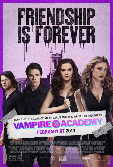 Vampire Academy movie poster