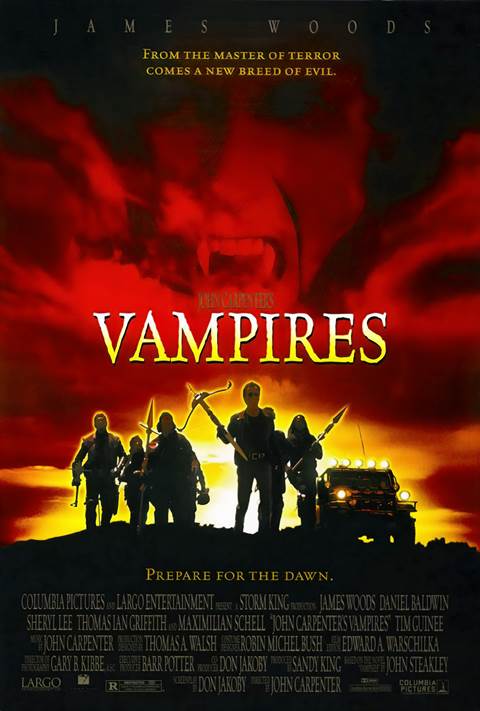 John Carpenter's Vampires movie poster