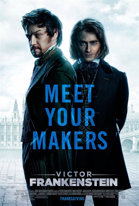 Victor Frankenstein movie poster