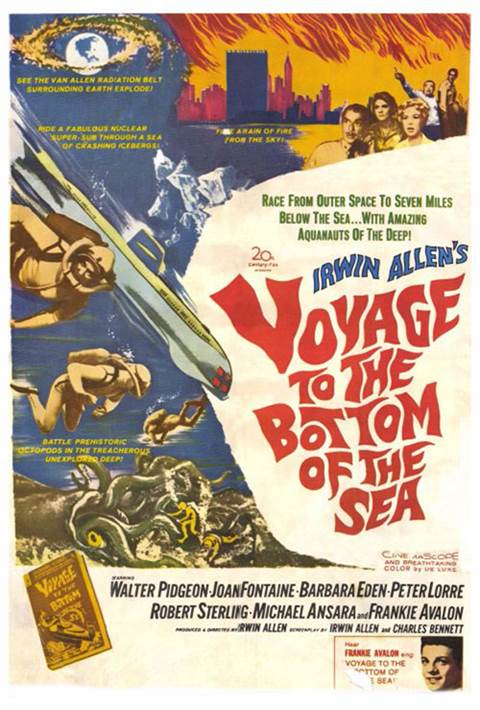 Voyage to the Bottom of the Sea movie poster