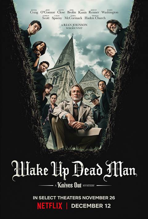 Wake Up Dead Man: A Knives Out Mystery movie poster
