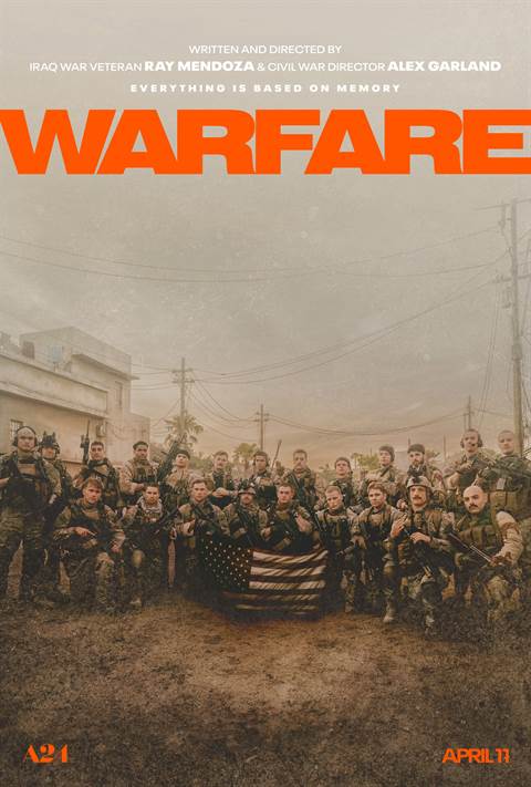 Warfare movie poster