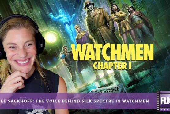 Katee Sackhoff on Voicing Silk Spectre in Watchmen Chapter One