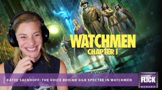 Katee Sackhoff on Voicing Silk Spectre in Watchmen Chapter One