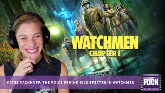 Interview: Katee Sackhoff on Voicing Silk Spectre in Watchmen Chapter One on FlickDirect