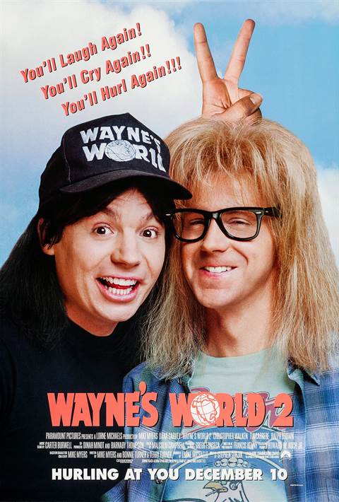 Wayne's World 2 movie poster