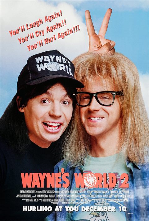Wayne's World 2 movie poster