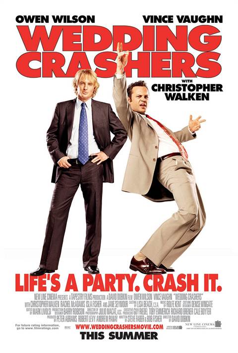 Wedding Crashers movie poster