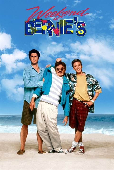 Weekend at Bernie's movie poster