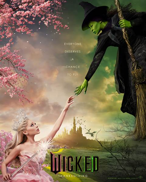 Wicked movie poster