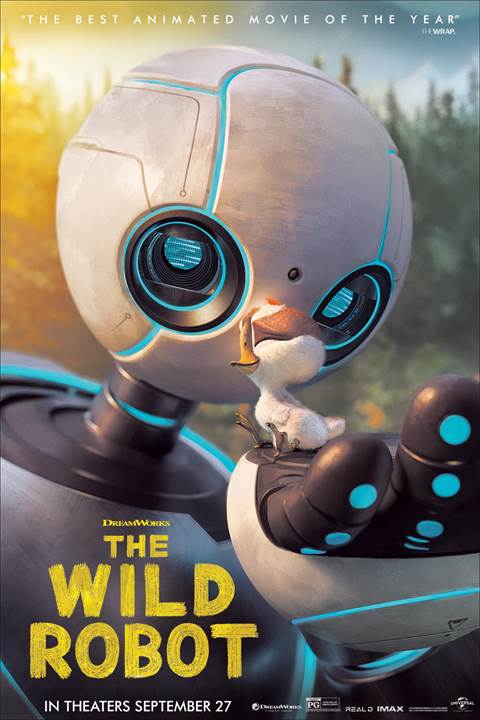 The Wild Robot movie poster