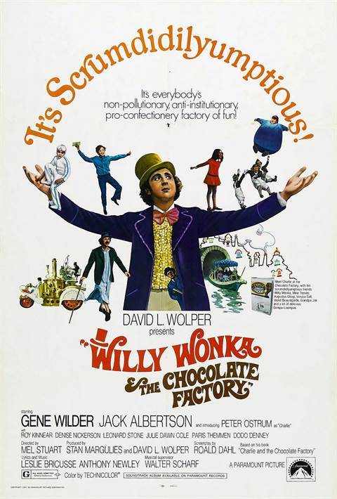 Willy Wonka & the Chocolate Factory movie poster
