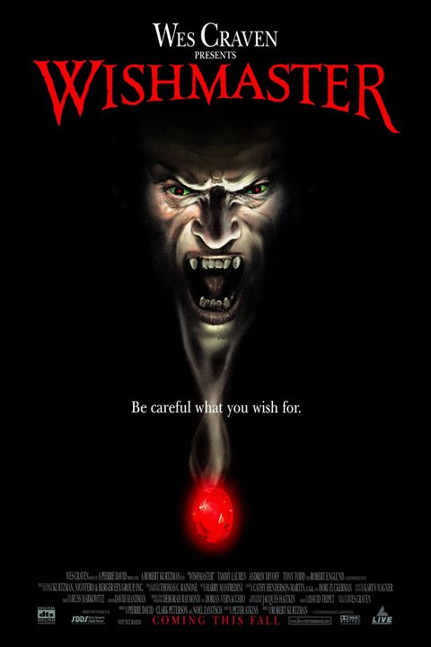 Wishmaster movie poster
