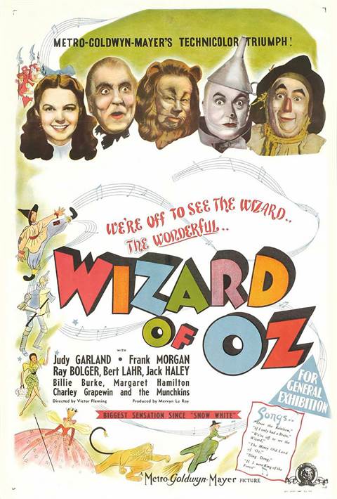 The Wizard of Oz movie poster