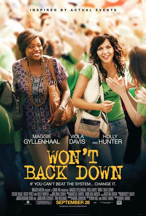 Won't Back Down movie poster