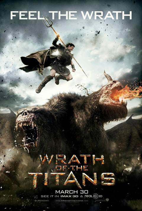 Wrath of the Titans movie poster