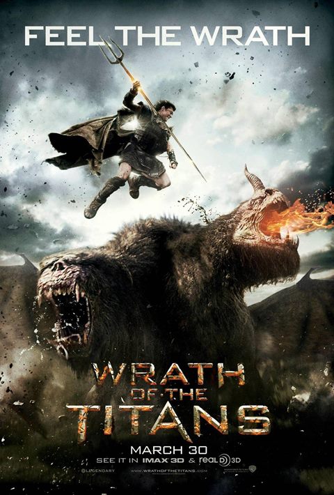 Wrath of the Titans movie poster