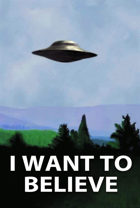 X-Files movie poster