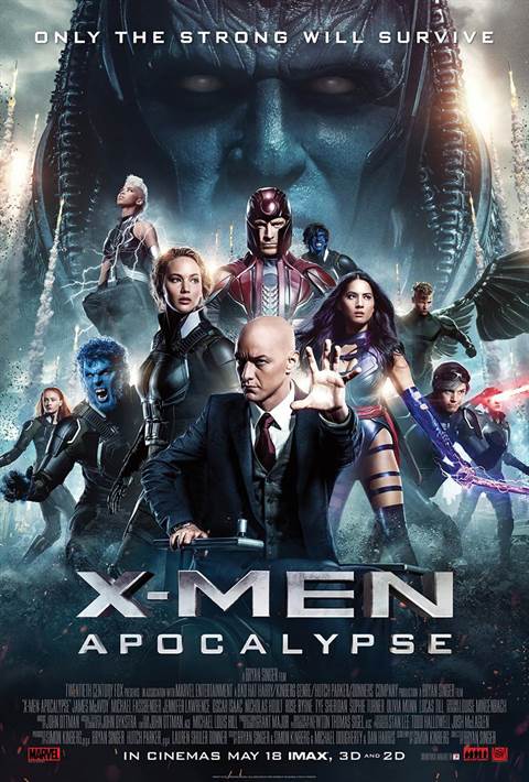 X-Men: Apocalypse movie poster