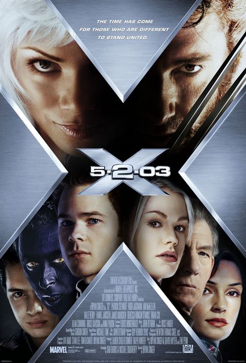X2: X-Men United movie poster