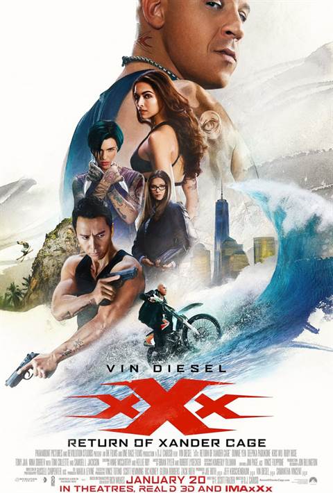 xXx: The Return of Xander Cage movie poster
