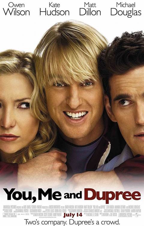 You, Me and Dupree movie poster