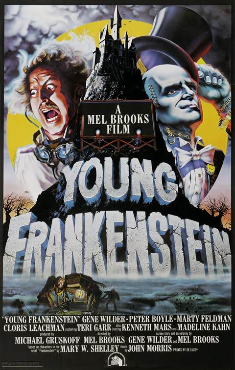 Young Frankenstein movie poster