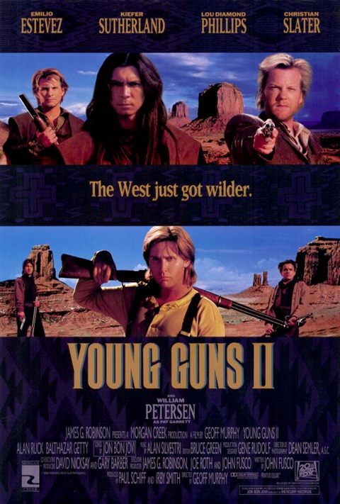 Young Guns II movie poster