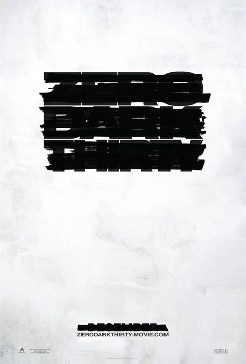 Zero Dark Thirty movie poster