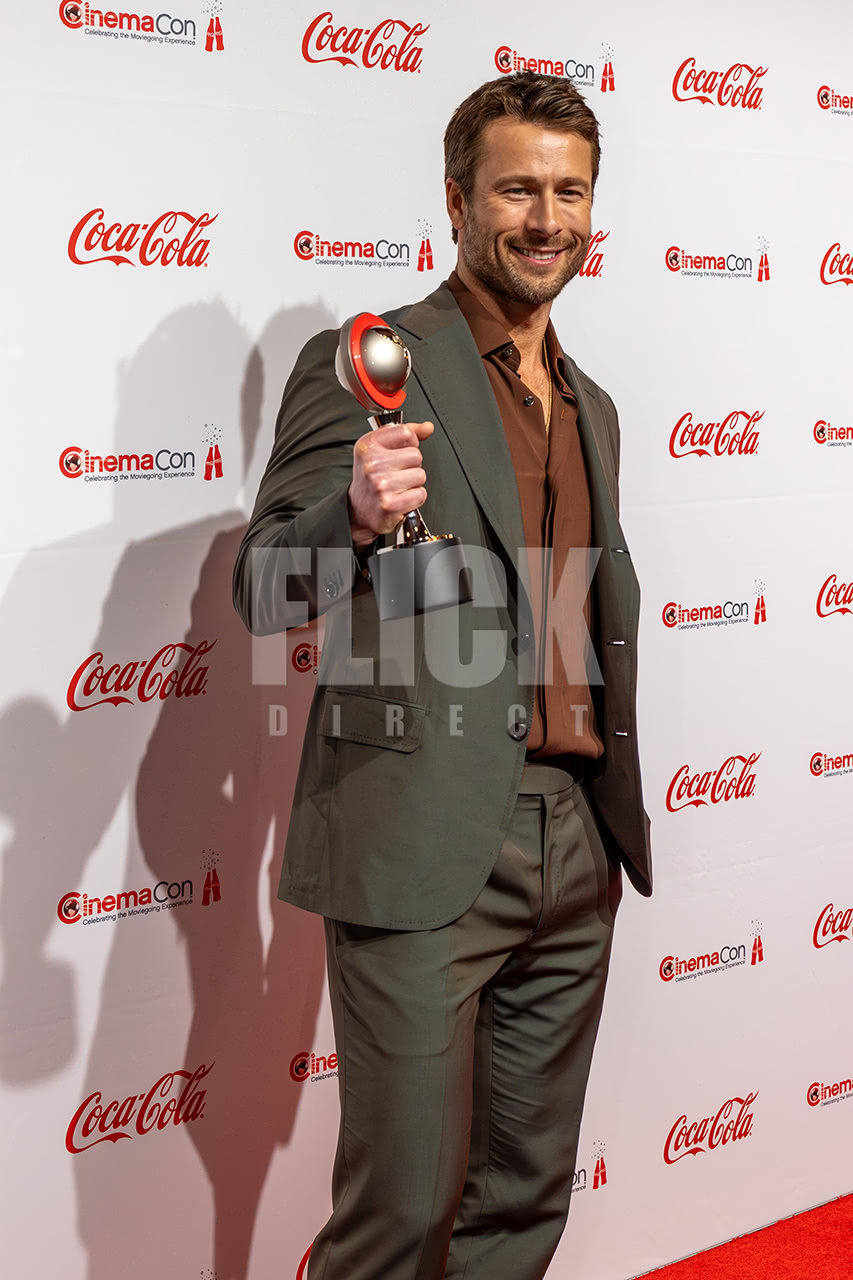 Glenn Powell at CinemaCon 2025