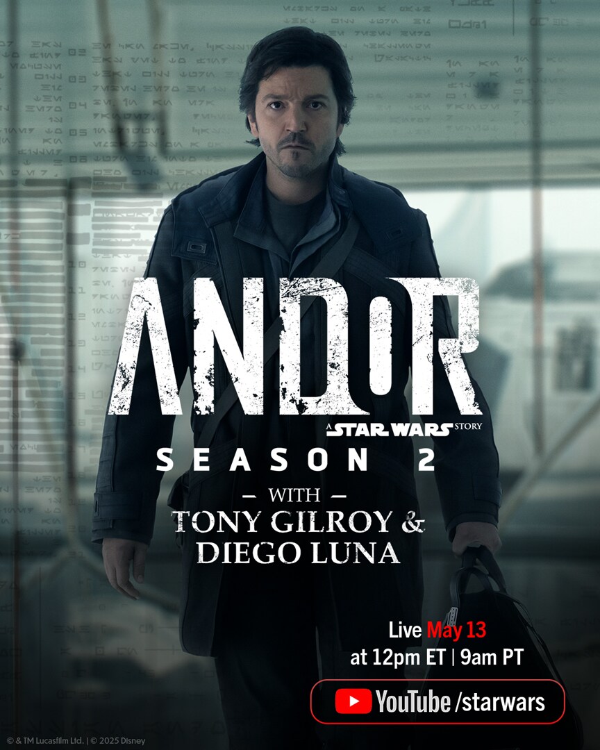 Andor Season 2 Finale & Live Q&A with Cast and Creator Streaming May 13