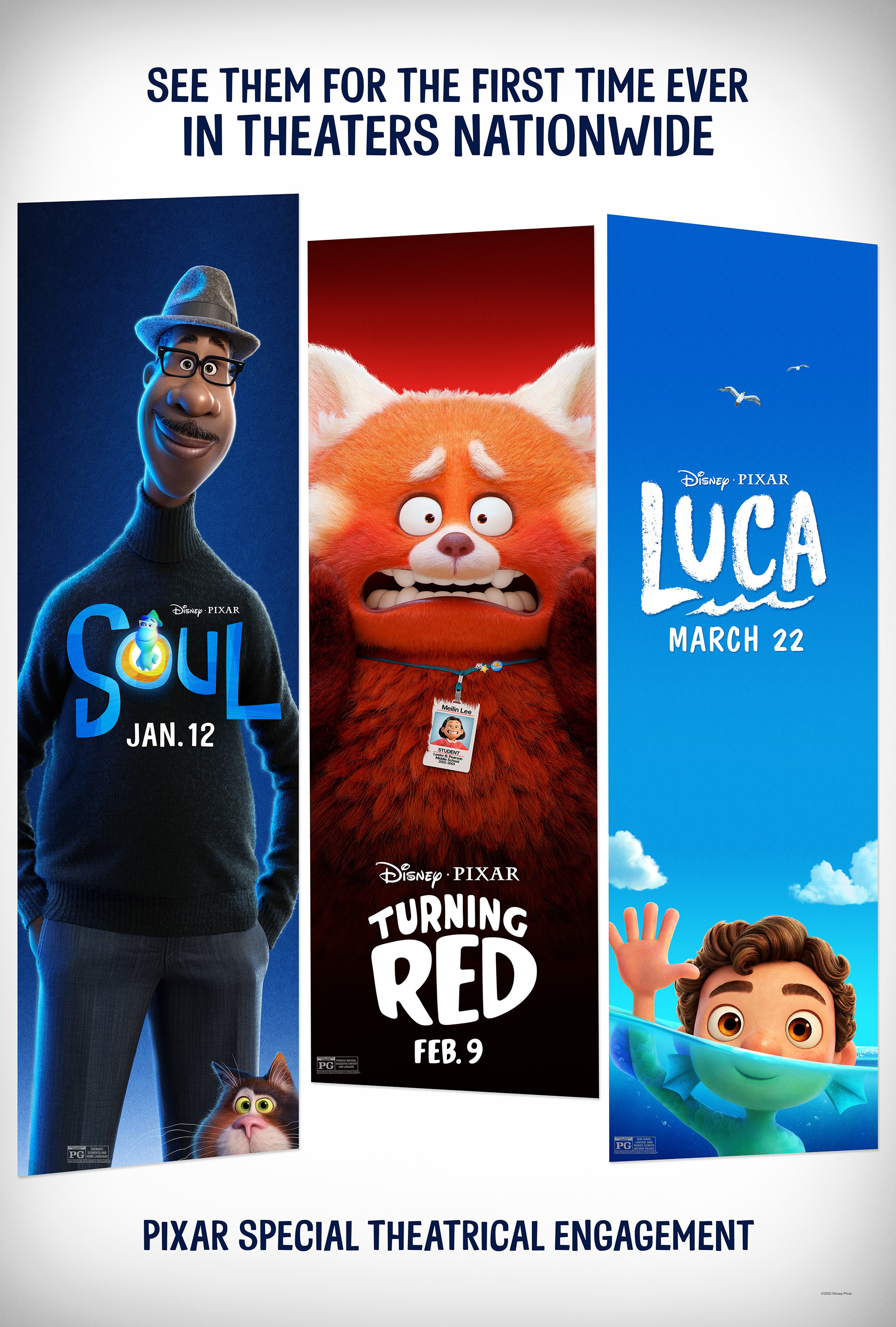 Disney & Pixar's 2024 Premiere 'Soul,' 'Luca,' 'Turning Red