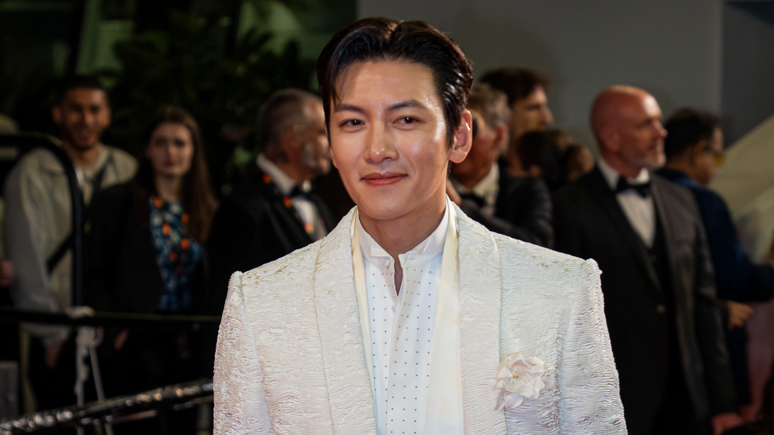 Ji Chang-wook attends the Colony premiere during the 2026 Cannes Film Festival