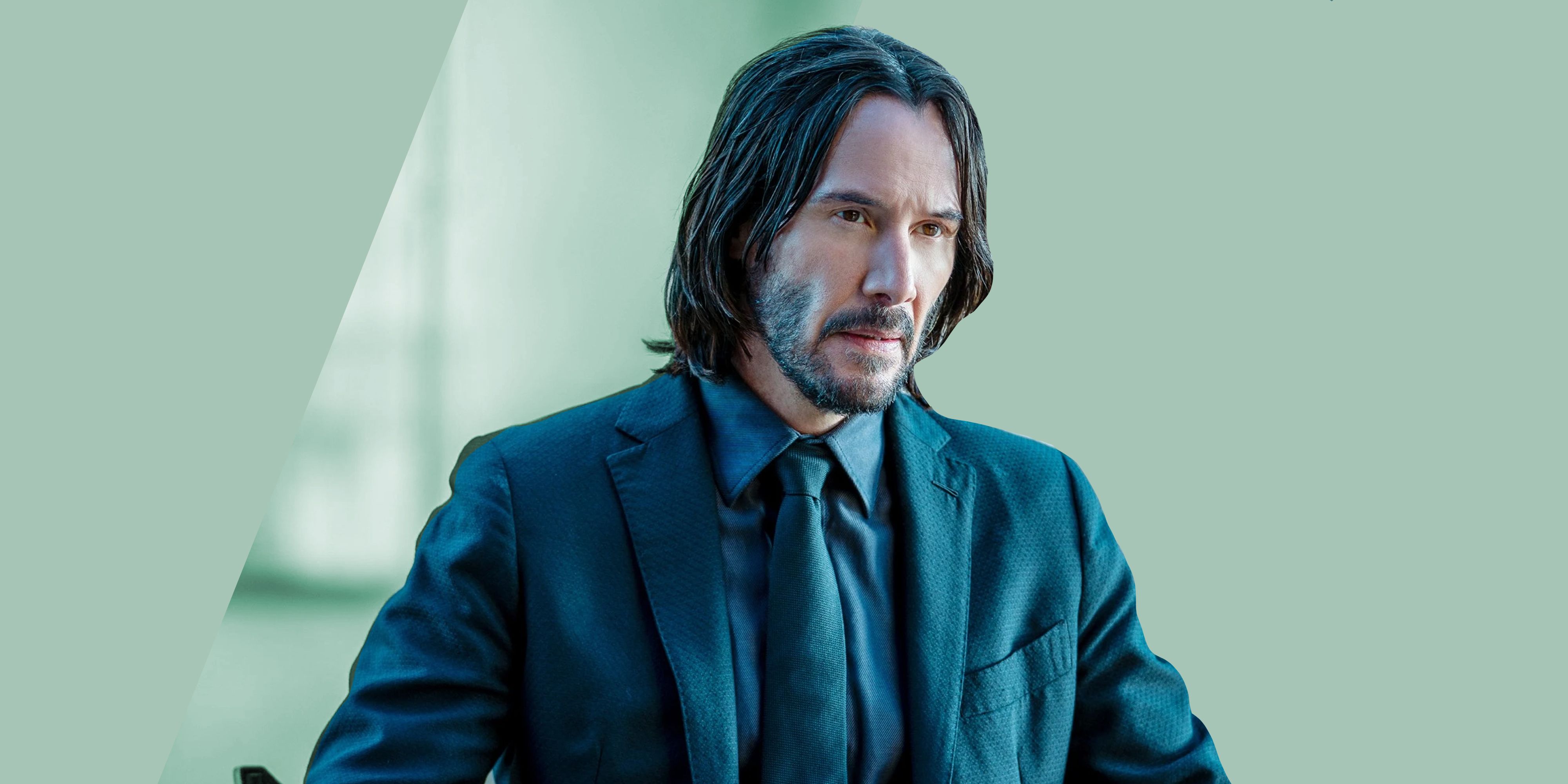 John Wick Keanu Reeves Wool Blend Suit - Jacket Hub