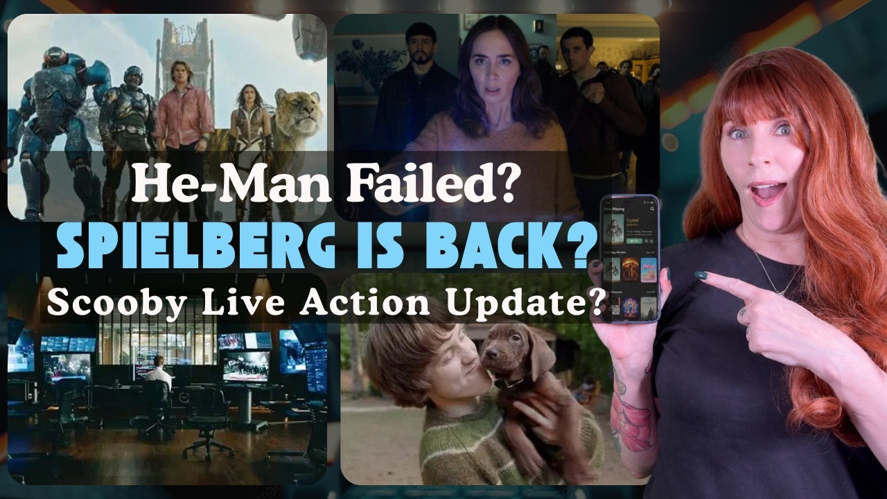 Spielberg's Alien Movie, Live-Action Scooby-Doo, & He-Man... Flops? entertainment news video