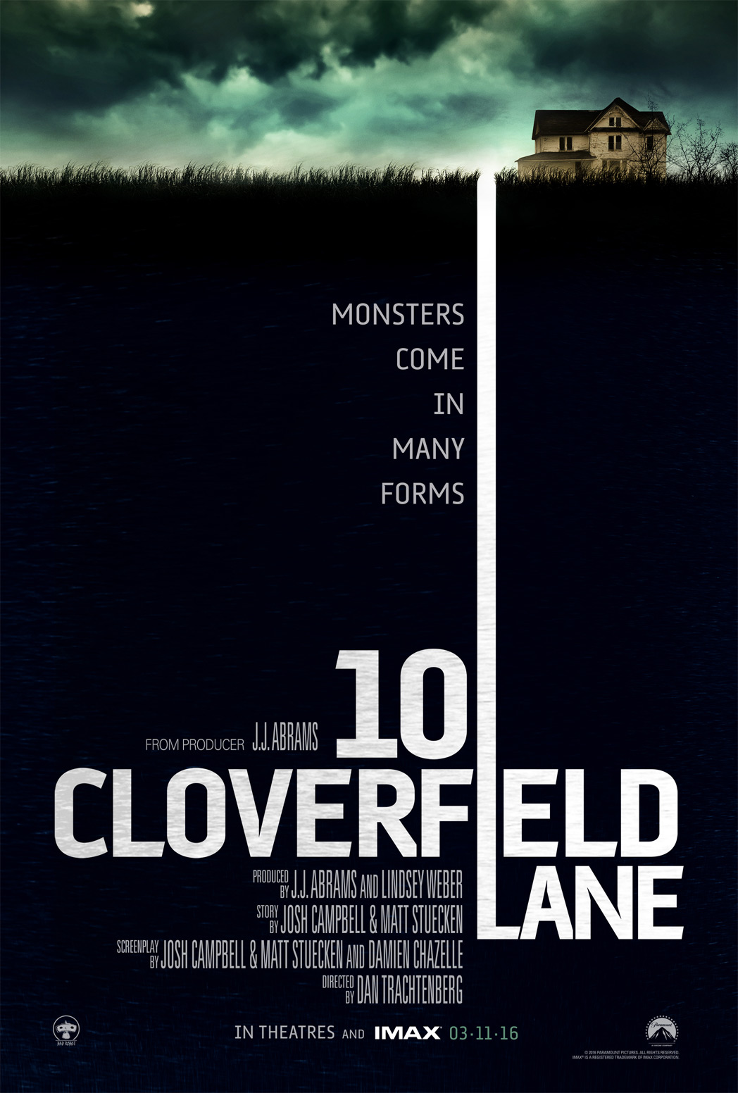 10 Cloverfield Lane movie poster